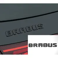 在飛比找蝦皮購物優惠-Benz 賓士 BRABUS 消光黑 後車廂 尾門 字貼 字