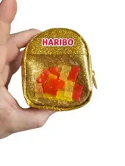 Real Littles HARIBO Goldbears Glitter Sparkle Backpack Bag 6 Surprises NEW Bears