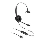 Fanvil HT301-U headphones/headset Wired Head-band Office/Call center USB Type-A Black