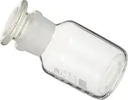 Cabilock Glass Reagent Bottle High Borosilicate Chemical Storage Container with Scale for Accurate Measurement for Chemistry Education Research