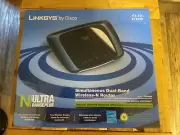 Linksys Simultaneous Dual-Band Wireless-N Router - Linksys WRT400 NEW