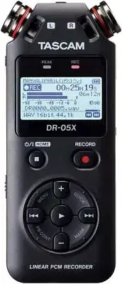 TASCAM DR-05X Stereo Handheld Digital Audio Recorder with USB Interface