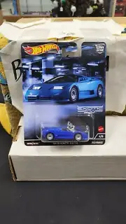 NIB 2021 1994 BUGATTI EB110 EXOTIC ENVY REAL RIDERS HOT WHEELS PREMIUM 1/64 #4/5