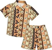 [Caihoyu] Baby-boys Toddler Short Sleeve Button Down Shirt Shorts Gentleman Outfits Toddler Baby Boy Outfit Summer Clothing