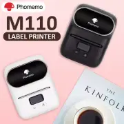 Phomemo M110 Label Maker Thermal Bluetooth Label Printer QR Code Sticker Printer