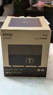 EPSON EpiqVision Mini EF-12 Smart Streaming Laser Projector with HDR Android TV