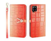 For Samsung Galaxy A42 Cover Wallet - Red