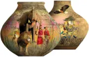 SunsOut African Pots 1000 Piece Jigsaw Puzzle By Roberta Wesley