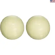 Large 2-Pack of Glow-in-the-Dark Dog Balls - Perfect for Small Breeds