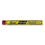 WS Paintstik Marker, 3/8 in x 4.25 in L, Red LA-CO Industries Inc 82422