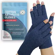 Open-Fingertip Arthritis Gloves, Compression Gloves Raynauds Gloves, Fingerless