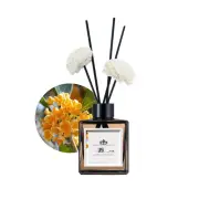50ml Reed Diffuser Set Spring Floral Scented Aromatherapy Oil B0O1 Included W0M3