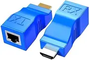VENEKA to RJ45 Network Repeater 2 PCS Extender Transmitter and Receiver Network