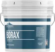 Borax Powder (1 Gallon), Multipurpose Cleaner & Detergent Booster, Resealable Bu