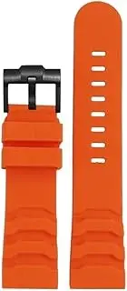 [REFKIT] Rubber Watchband Men For LUMINOX For XS0321 For 0329 For 3251 For 3749 For 3749 For 3741 For 3603 Watch Silicone Strap 24mm Orange Blue Accessories