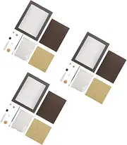 ERINGOGO 3pcs Baby Kit Newborn Handprint Footprint Frame Keepsake Ideal for Baby Shower Present