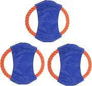 Dog Toy Ball Thrower Launcher Flying Disc Dog Toy Multi-use Puppy Plaything Portable Random