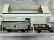 Marklin HO Museum 1996 "Salach Papier Fabrik" Wagon Car/Delivery Truck New/Box!