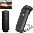 Clip-on Book Light USB Rechargable, Eye Protection LED Reading Light 3 Colours