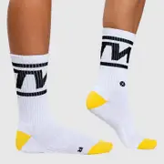 [TWL] TWL - EVERYDAY CORE SOCKS - WHITE/BLACK