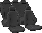 for Toyota Prado 150S 2009-2021 Sperling Custom Grey Front & Rear Canvas Seat Covers