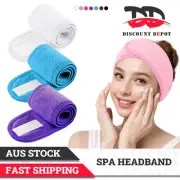 Hair Band Makeup Shower Cap Face Wash Headband Cosmetic Bath Spa Towel