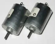 2 X Mabuchi RF-130 Small Appliance DC Motor - 6 VDC - 8,100 RPM - RF-130CH-12250