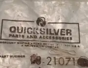 NEW QUICKSILVER 18-21071 QTY5 COTTER PIN Mercury Outboard 40 30 50HP
