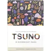 TSUNO Natural Bamboo Pads Overnight (Winged & Ultra-Thin) 8