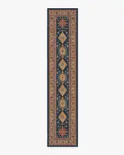 75' x 365' | Machine Washable Runner Rug | Kid & Pet Friendly | Indoor Rug | Cambria Sapphire Rug | Ruggable