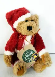 VINTAGE BOYDS BEAR ''NICHOLAS'' GOLDEN TEDDY AWARD NOMINEE CHRISTMAS SANTA PLUSH