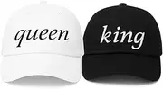 [Pepperprint] Couples Hats Set, Dad Hat Unisex Cotton Baseball Cap, Bridal Gift, Newlywed Honeymoon Wedding Favor