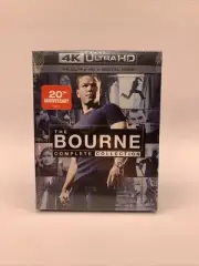 The Bourne Complete Collection 4K UHD Blu-ray Matt Damon NEW Factory Seal w/slip