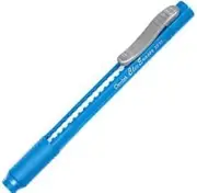 Pentel - Eraser, Retractable, Refillable, Sky Blue, Sold as 1 Each, PEN ZE22S