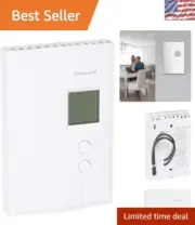 Compact Electric Baseboard Thermostat - Silent Triac Control and 2000W Capacity