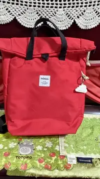 在飛比找Yahoo!奇摩拍賣優惠-二手 Hellolulu 手提 電腦 側背包 紅色 1780