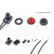 2Pcs 12V Waterproof Push-Button On-Off Switch Outdoor Lighting Car Motorcycle