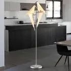 Modern Paper Crane Bird LED Light Bedside Bedroom Reading Floor Light /Desk Lamp