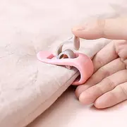 10Pcs Duvet Clips Non-Slip Holder Quilt Blanket Clips Bed Sheet Fixer Sleep Clothes Pegs Cover Fastener Gripper Easy To Unlock