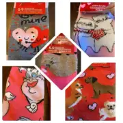 NWT 5 Pairs of Crew Socks Disney Villain, Valentine’s Day Hearts , Sloth & Cats