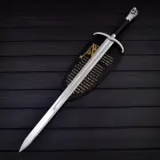 GAME OF THRONES - LONGCLAW ,Replica SWORD OF JON SNOW (with FREE WALL PLAQUE)