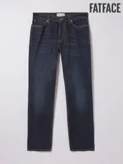 FatFace Blue Straight Dark Vintage Wash Jeans (AC6753) | $136