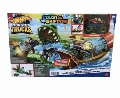 Hot Wheels Monster Trucks Color Shifters Swamp Chomp