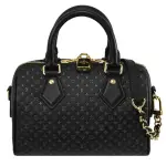 【LOUIS VUITTON 路易威登】LV M22595 SPEEDY 20 經典壓花小牛皮附鎖組手提兩用波士頓包(現貨)