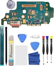 iParto Charging Port Replacement for Samsung Galaxy S21 Ultra 5G G998U Charging Port Replacement Kit for 6.8 inch Galaxy S21 Ultra SM-G998U SM-G998U1 USB Flex Dock Connector Replacement