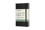 Moleskine 12 Month Weekly Vertical Planner 2020 - Black
