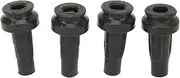 4PCS Ignition Wire Sheath Kit Coil Wire Spark Plug Boot Replacement for Multiple and Models Such as 206 206 207 307 308 408 and C2 C4