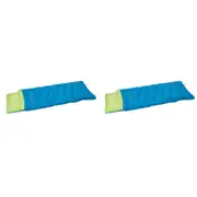2x Quest Outdoors Kids/Children Ridgeline 0 Deg Camping Soft Sleeping Bag Blue