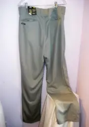 ADIDAS Performance CLIMALITE Traditional CLEAT CUT Baseball Pants Size M GREY