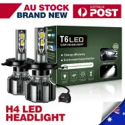 H4 Headlight Bulbs Globes For Ford Territory SX SY SUV 4.0 AWD 2004-11 With Fan (for: Ford)